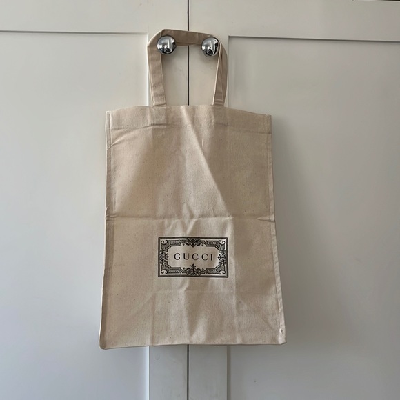 One Sale!  Gucci two handled canvas tote - Picture 4 of 5